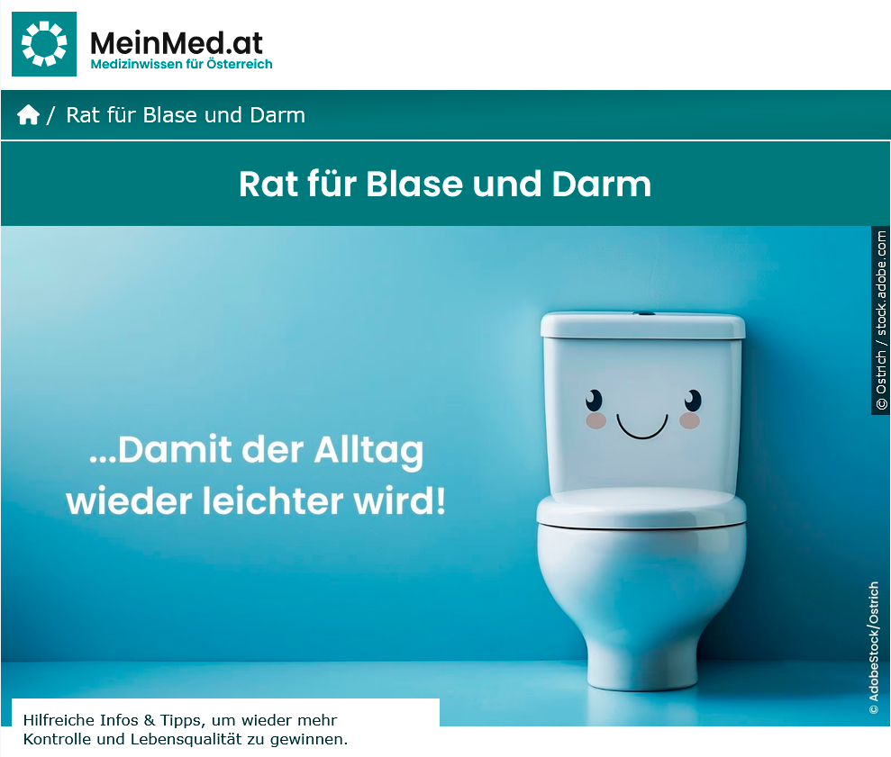 Neue Themenseite bündelt Wissen zu Blase und Darm